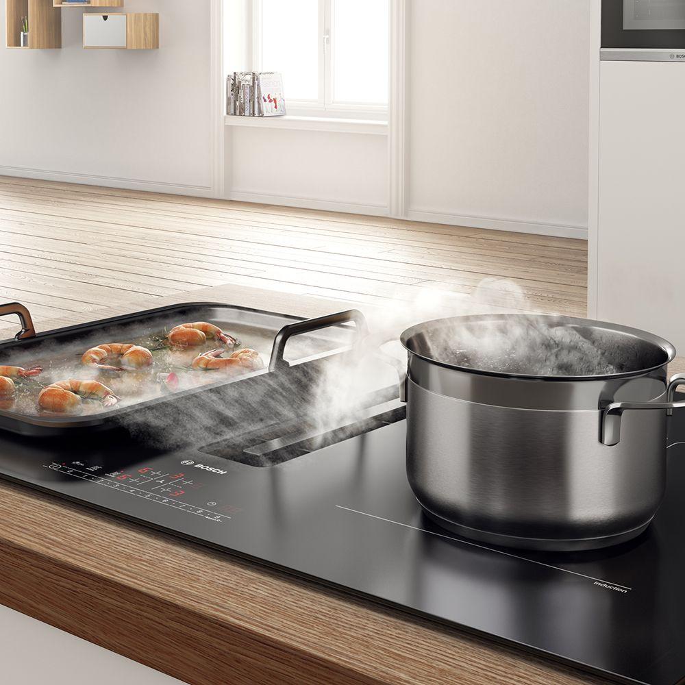 Encimera de Inducción con Módulo de Ventilación Bosch 80 cm-2