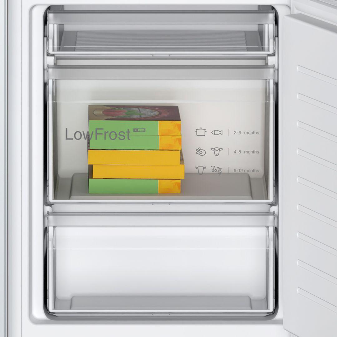 Refrigerador Bottom Freezer Bosch KIV86VSE0 267L Integrable-3