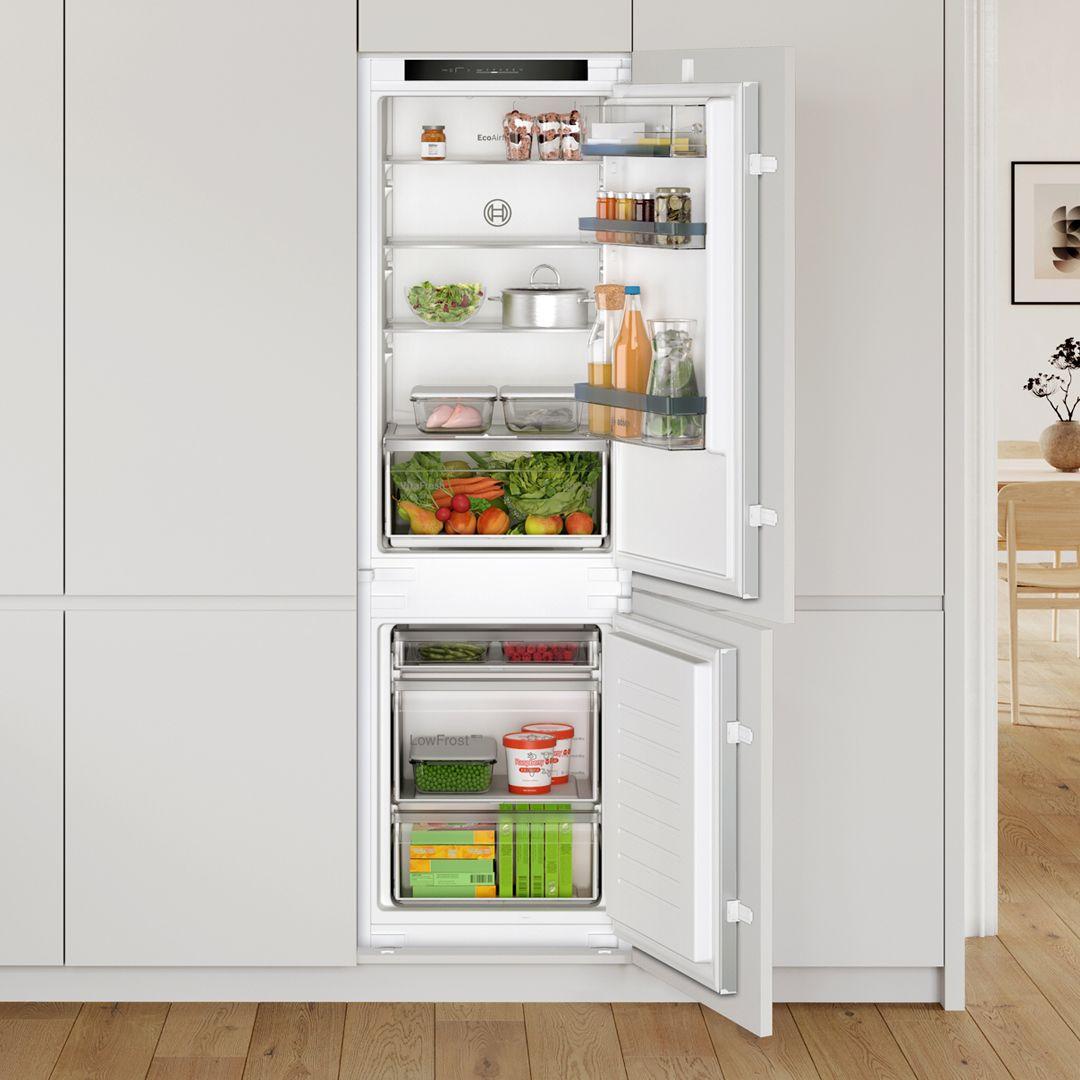 Refrigerador Bottom Freezer Bosch KIV86VSE0 267L Integrable-4