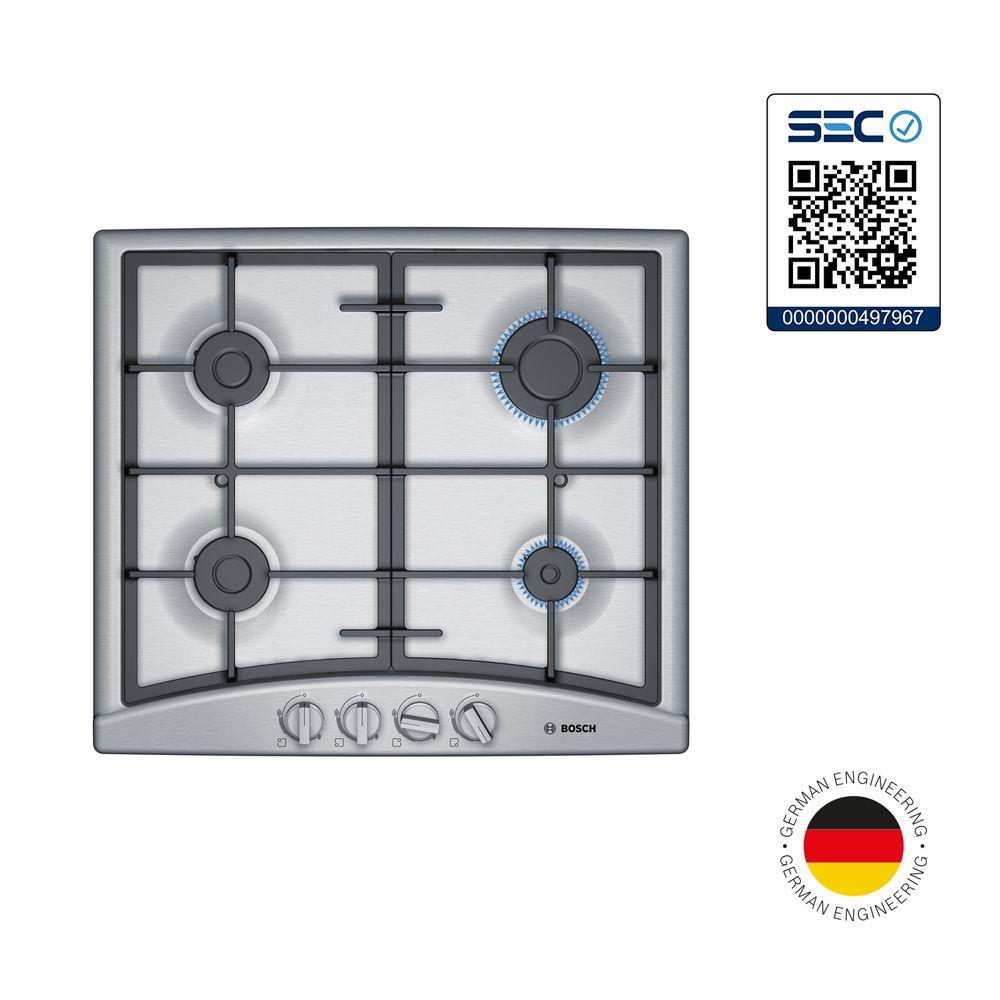 Encimera a Gas Serie 2 Bosch PGP6G5B90 4 quemadores-5