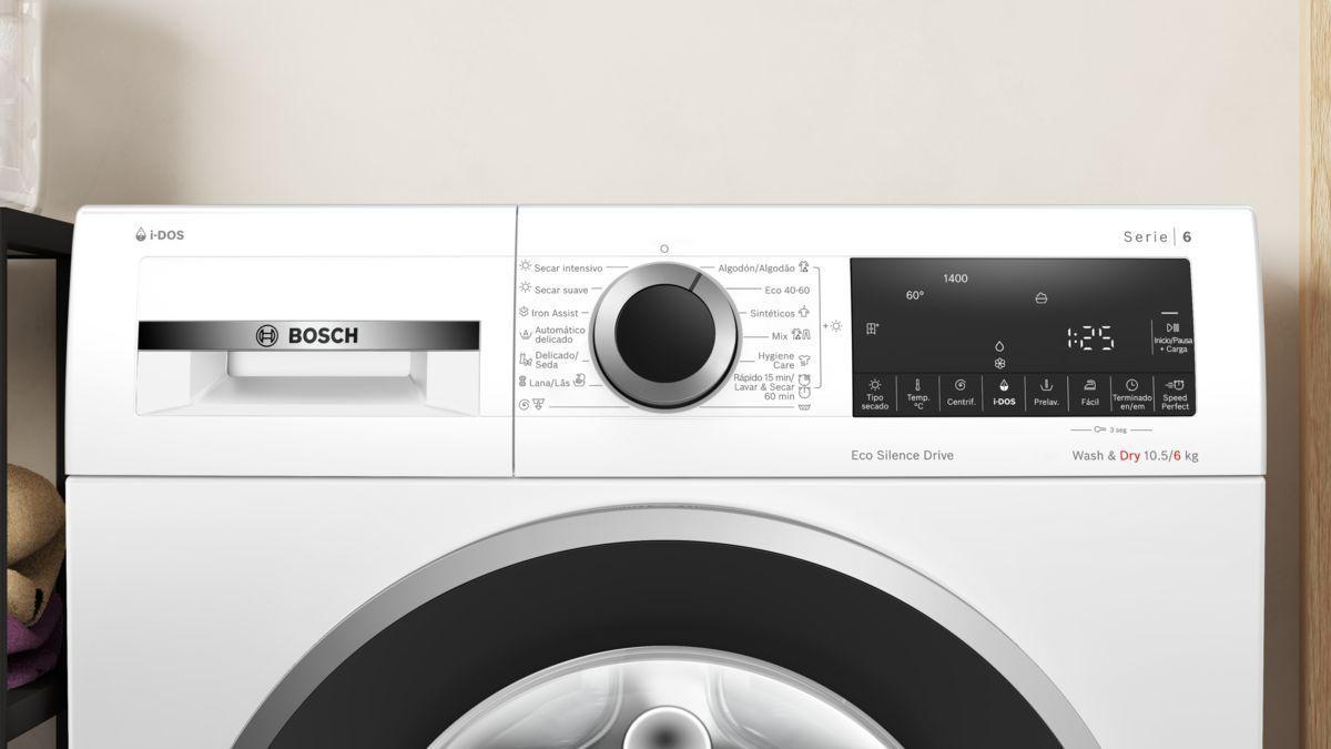 Lavadora Secadora Automática Bosch Serie 6 10.5/6kg 1400rpm-3