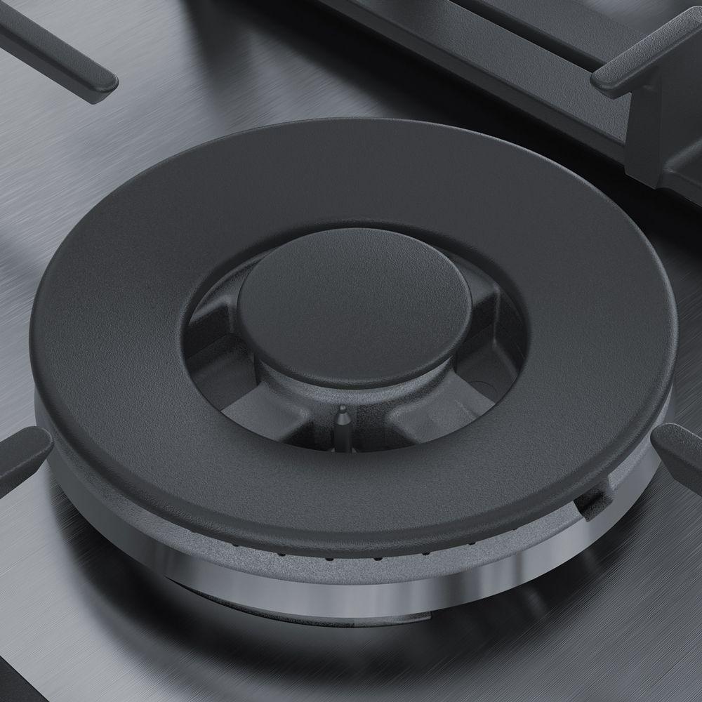 Encimera a Gas Bosch PCQ7A5B90 75cm 5 quemadores Inox-3