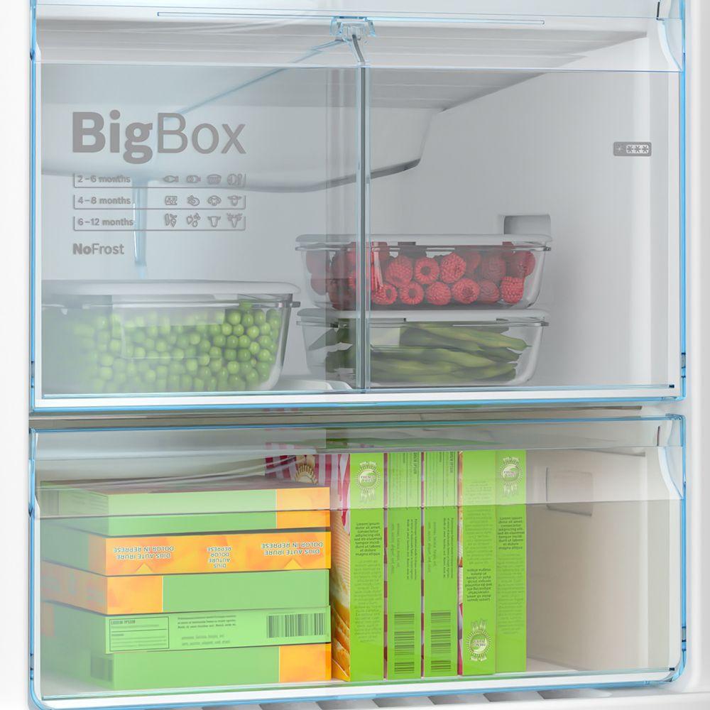 Refrigerador Bottom Freezer No Frost Bosch 508L Inox-5