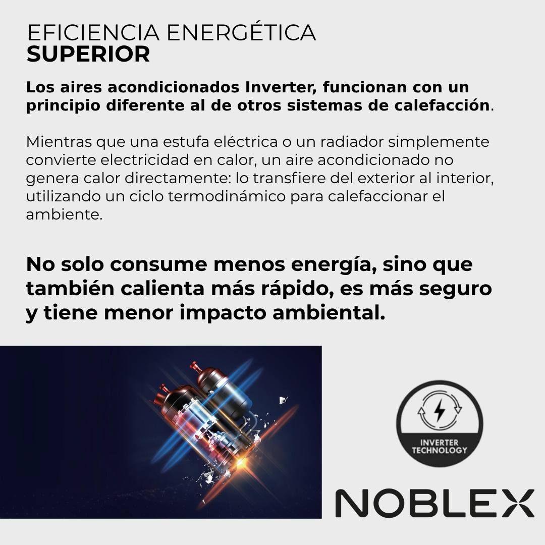 Aire Acondicionado Noblex Split Inverter Frío Calor 12000btu-4