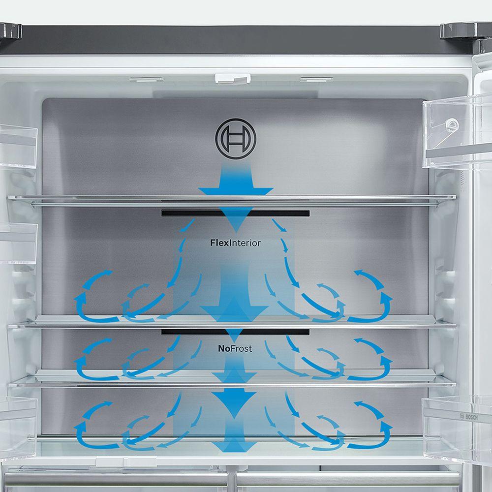 Refrigerador Bosch Multidoor Serie 4 KFN96APEA 605L Inox-4