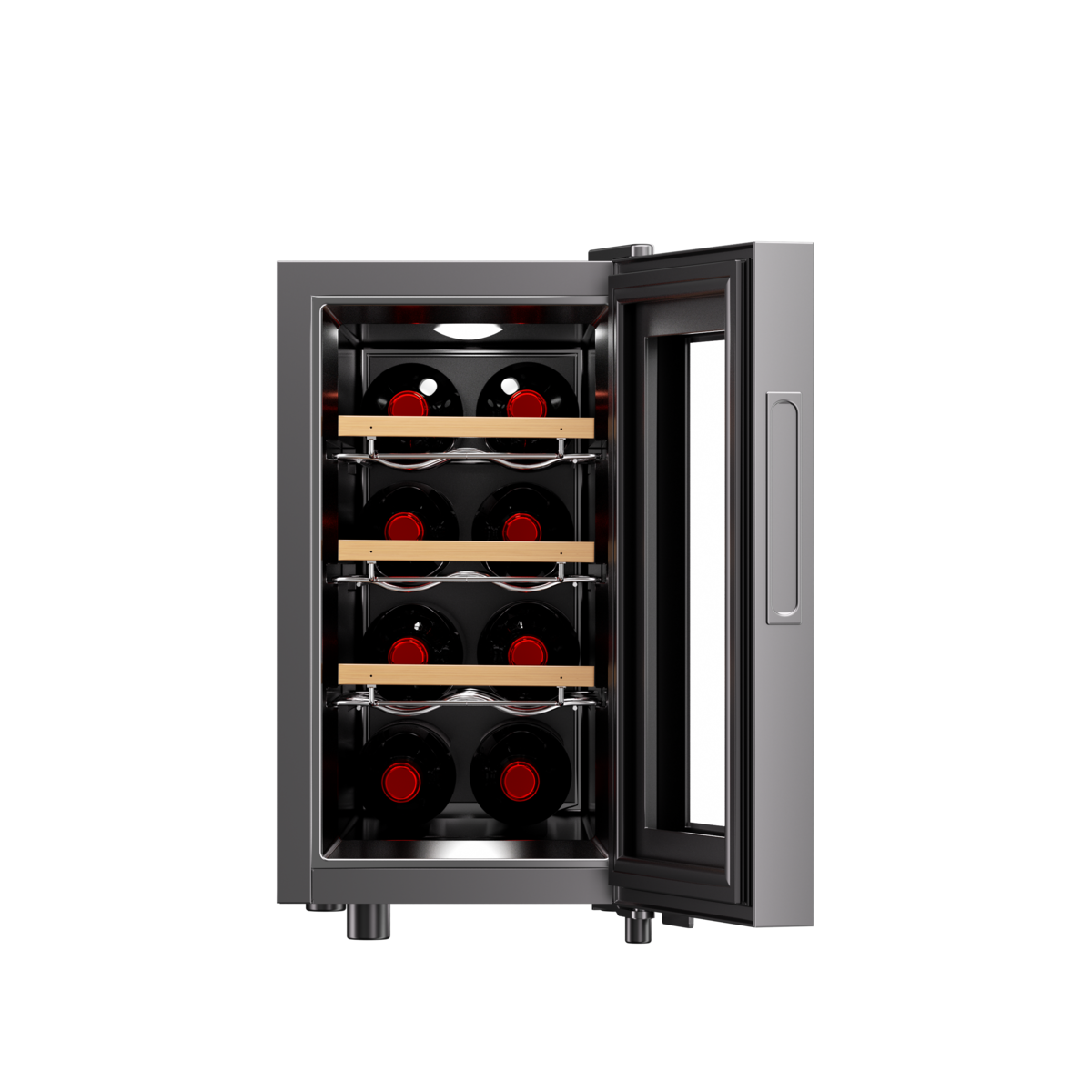 Cava De Vino Termoeléctrica 8 Botellas Panel Touch Noblex-4