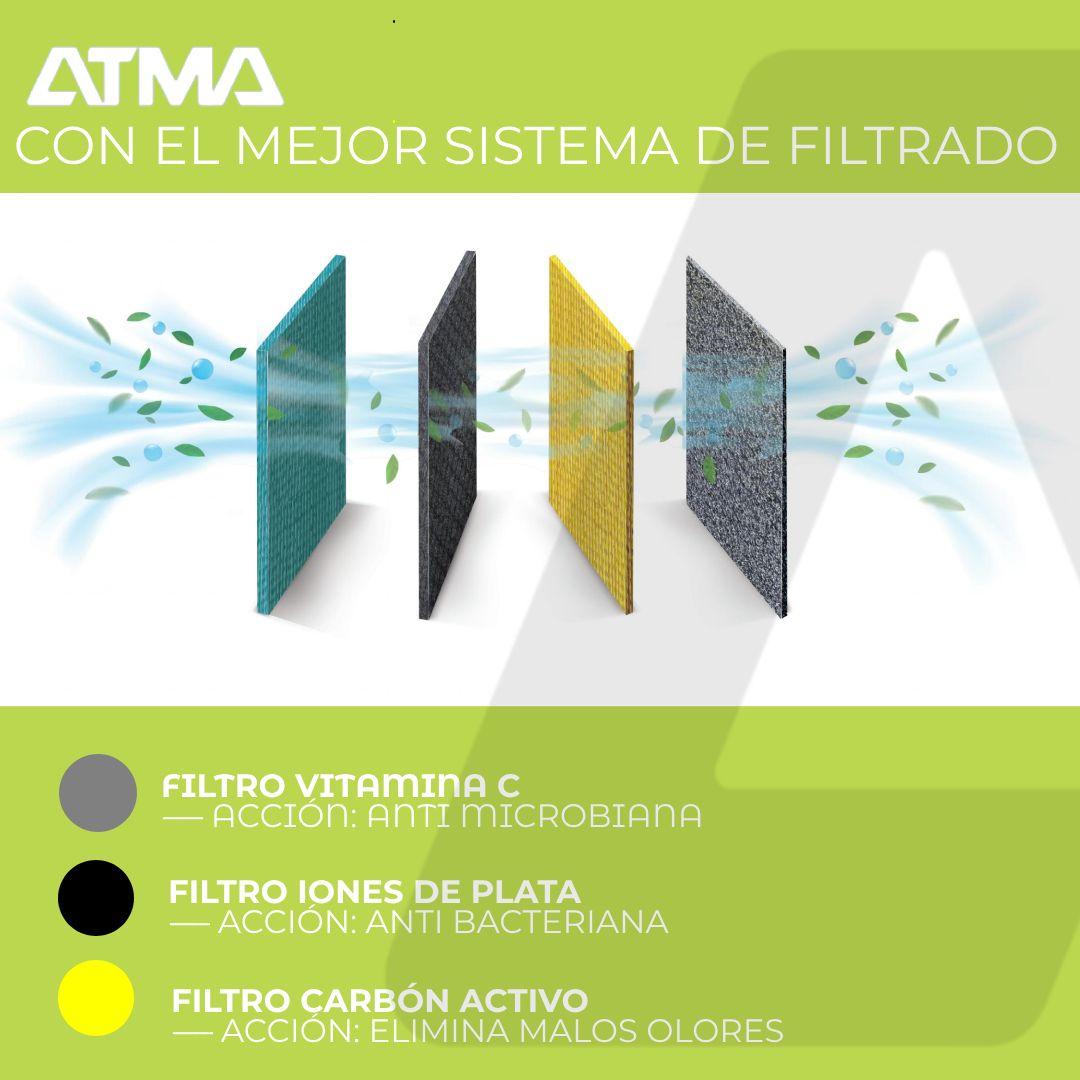Aire Acondicionado Atma Split Frío Calor 24000btu-3