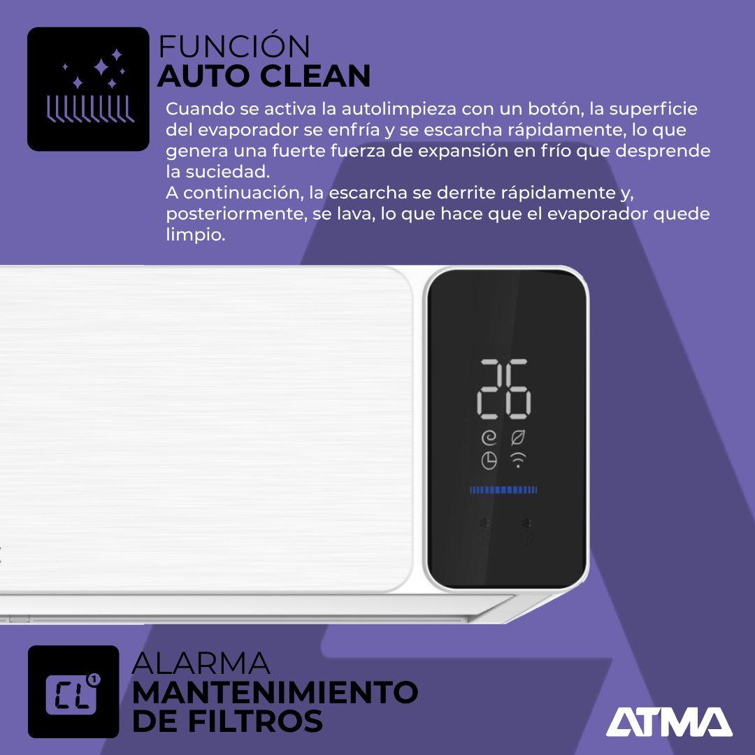 Aire Acondicionado Atma Split Frío Calor 24000btu-6