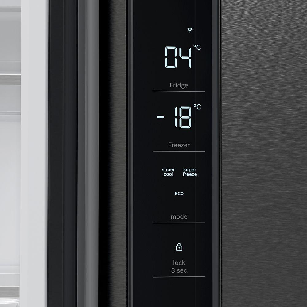 Refrigerador Bosch Multidoor KFN96AXEA 605L Inox Negro-1