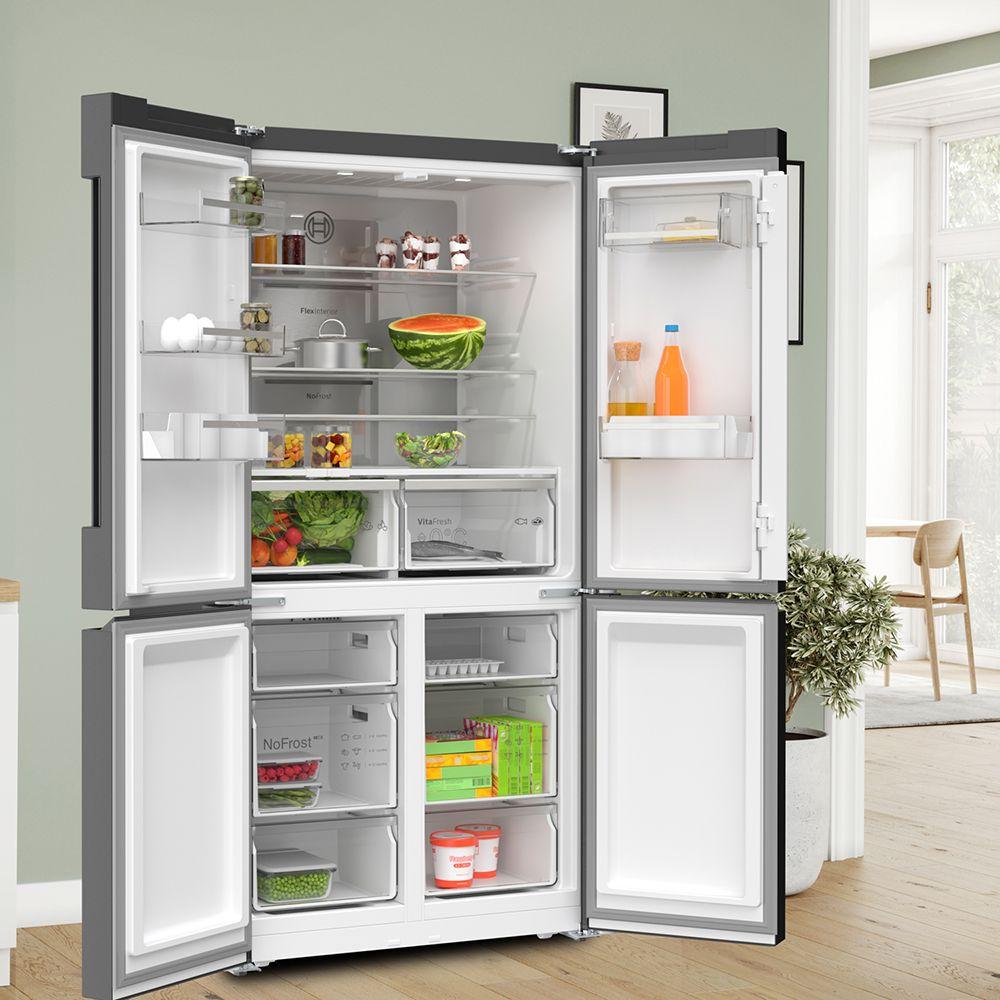 Refrigerador Bosch Multidoor KFN96AXEA 605L Inox Negro-4