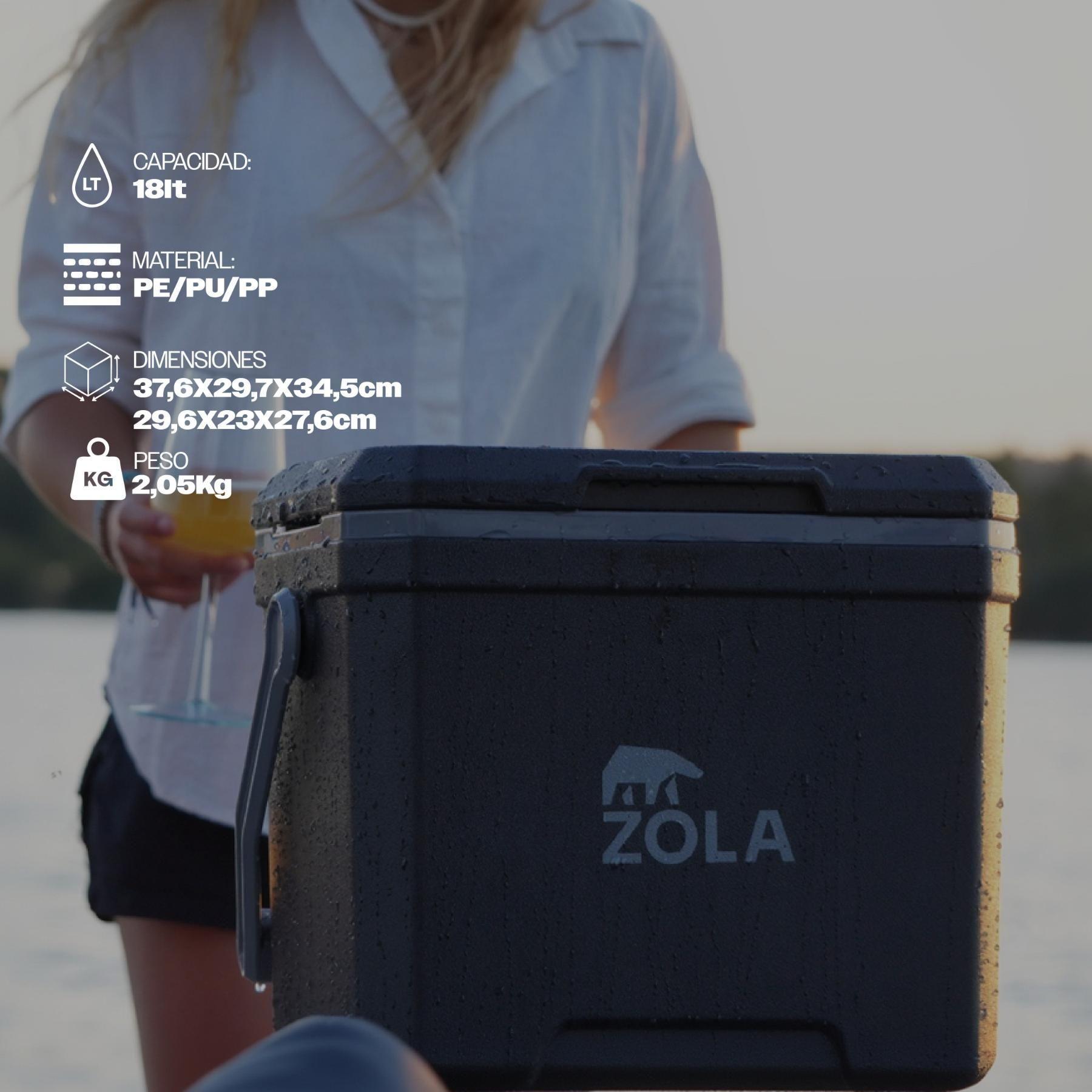 Cooler Rígido Portátil Zola 18L-2