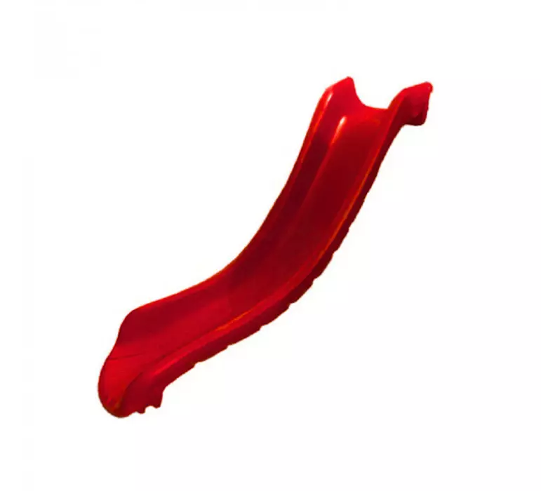Tobogán Curvo Rojo-0