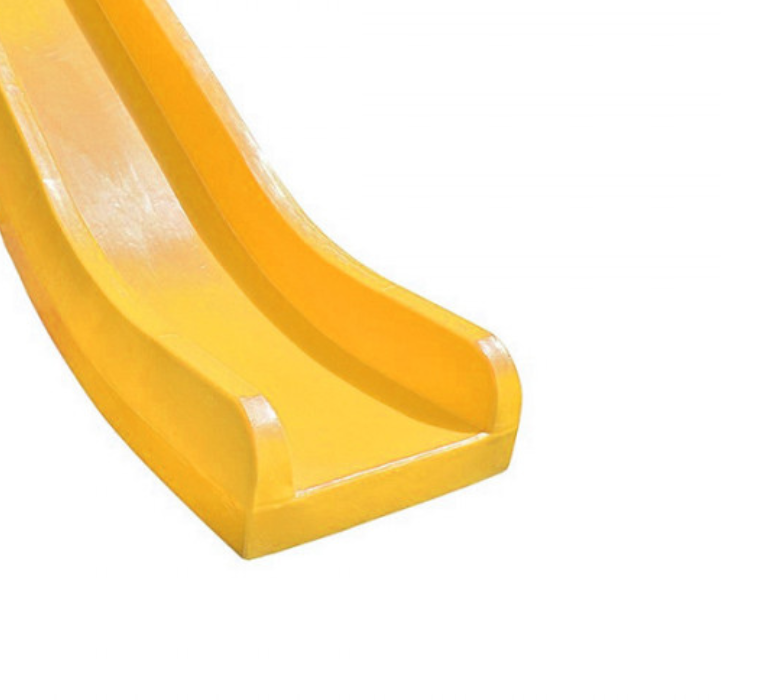 Tobogán simple  120 cm alto amarillo-1