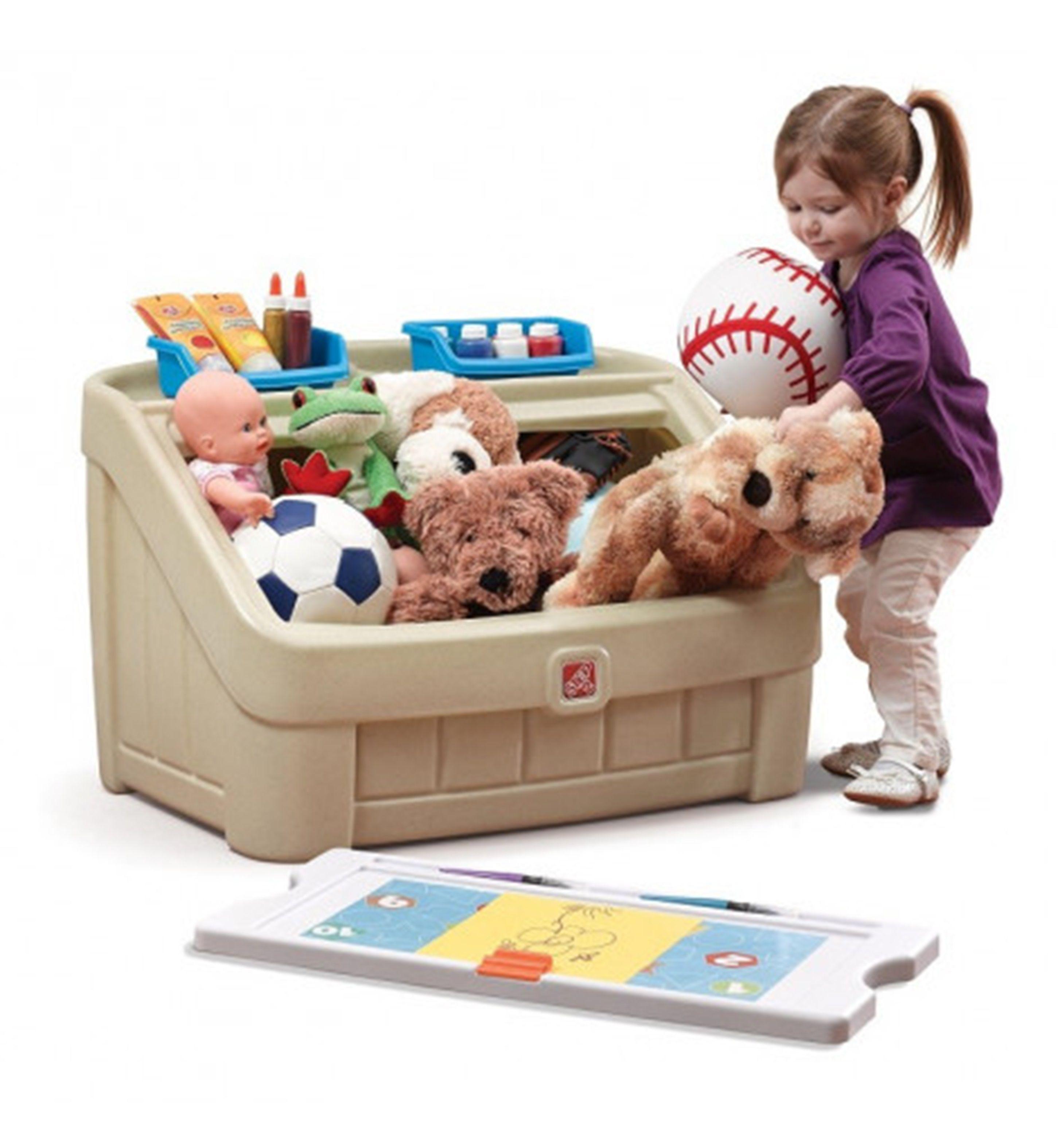 Baul Guardar Infantil Cajonera Neutro Step2-2