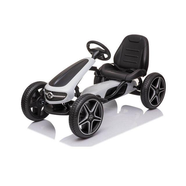 Go Kart Mercedes Blanco-0