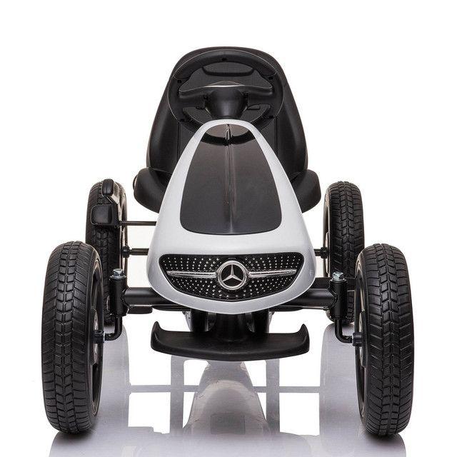 Go Kart Mercedes Blanco-1