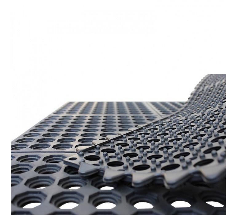 Piso Goma Interconectable Premium 12mmx92cmx92cm-2