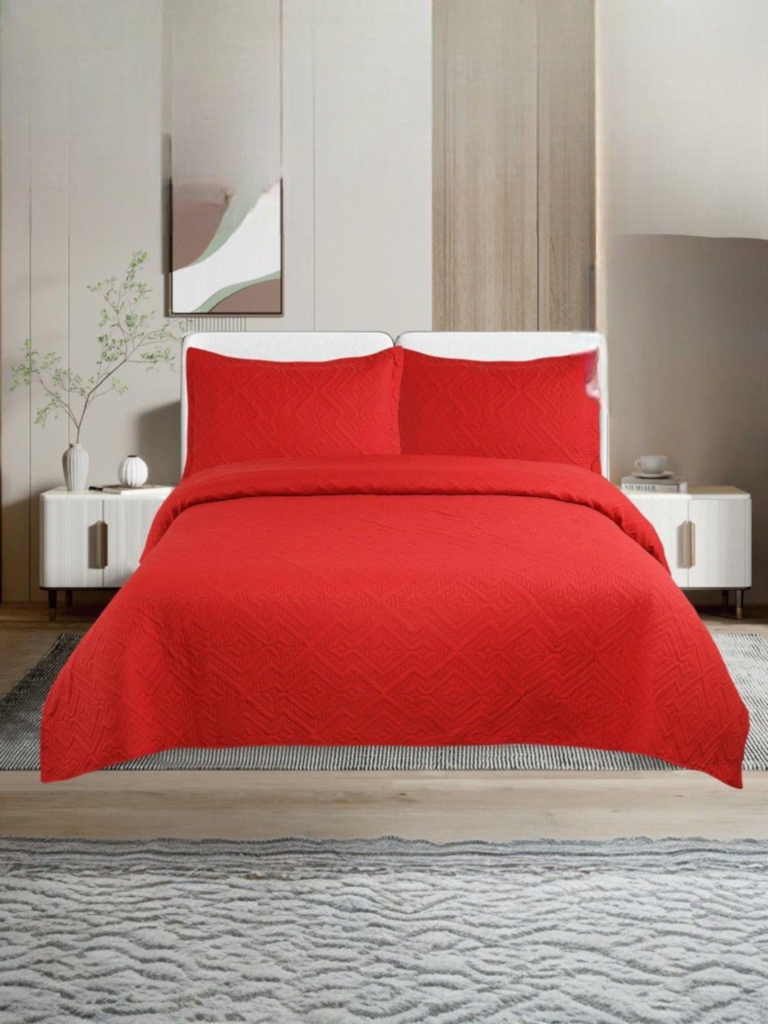CUBRECAMA QUILT DE VERANO UNICOLOR TF 2P 11-1