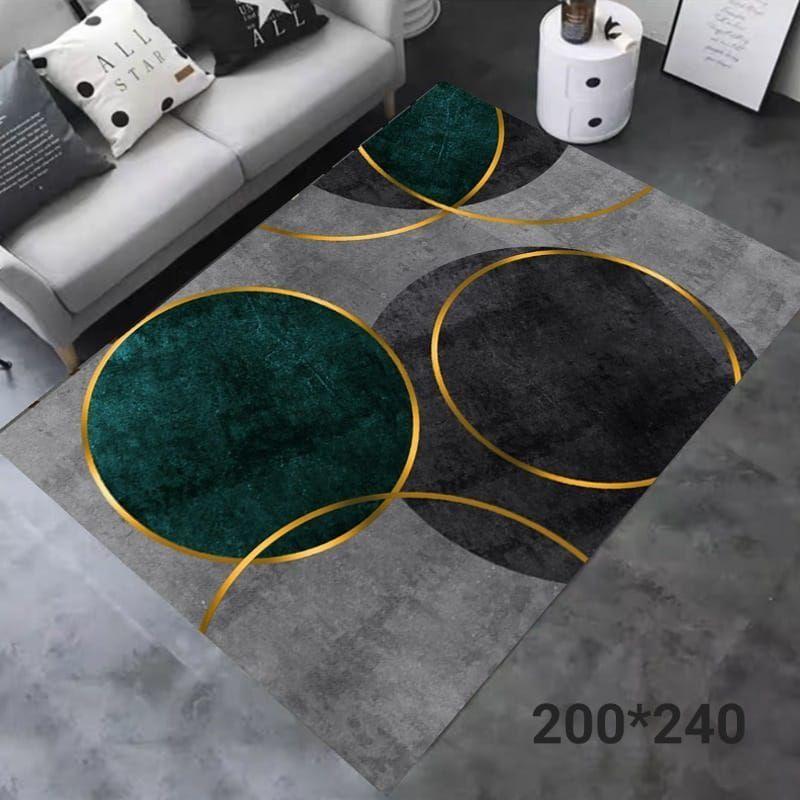 Alfombra Lisa 3D 200x240 cm Diseño a elección -0