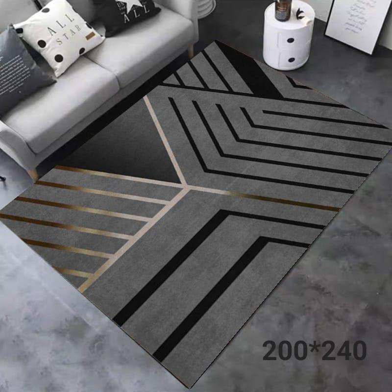 Alfombra Lisa 3D 200x240 cm Diseño a elección -0