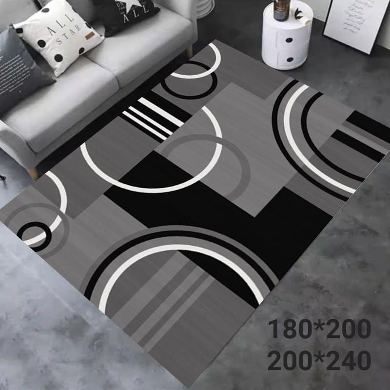 Alfombra Lisa 3D 200x240 cm Diseño a elección -0