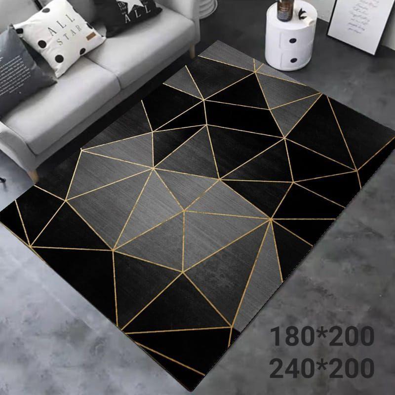 Alfombra Lisa 3D 200x240 cm Diseño a elección -0