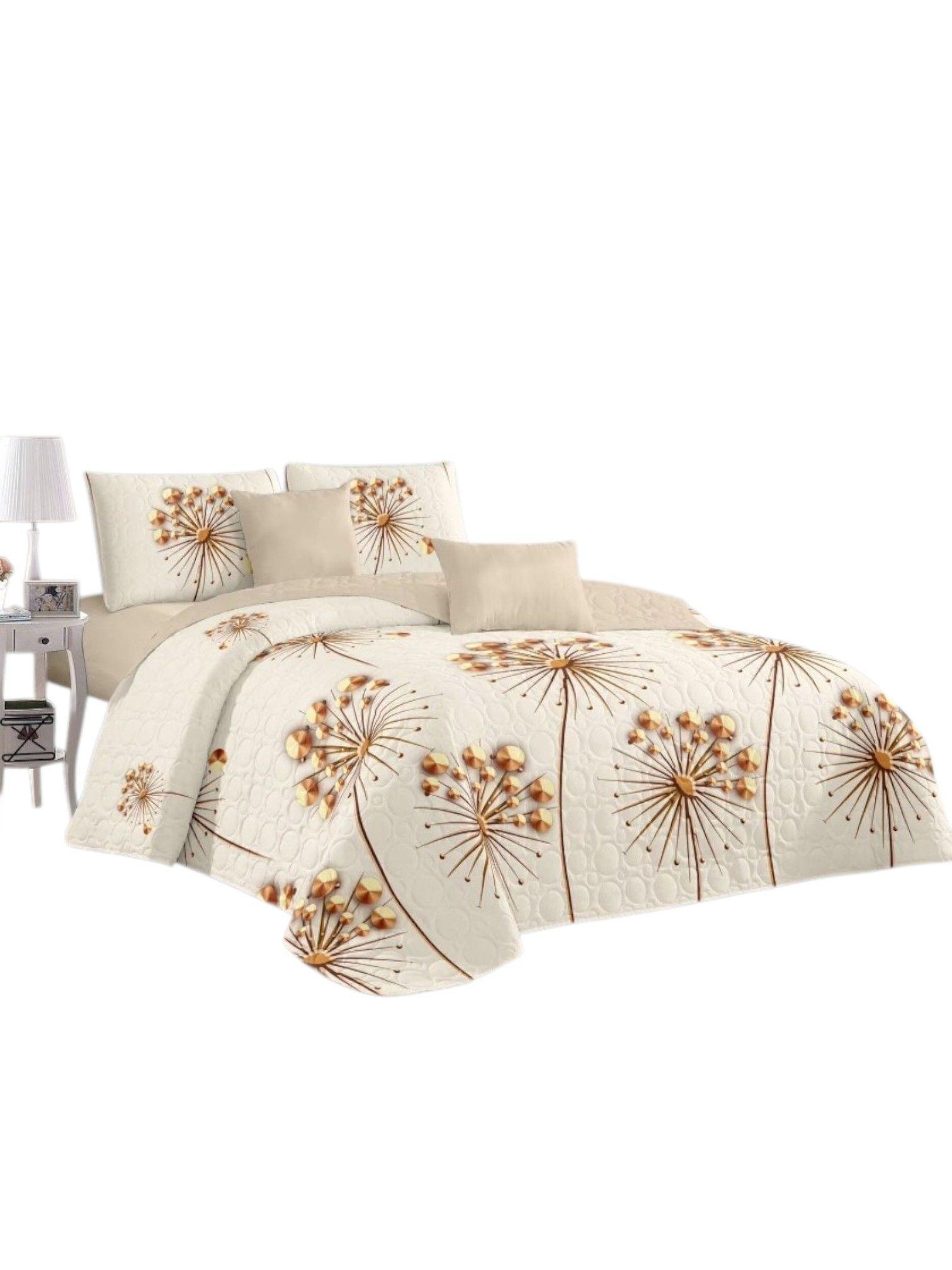 CUBRECAMA QUILT DE VERANO CON DISEÑO TF KING 23-0