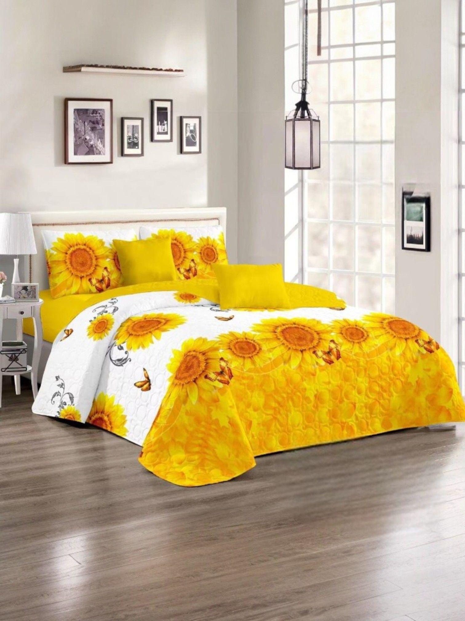 CUBRECAMA QUILT DE VERANO CON DISEÑO TF KING 06-1