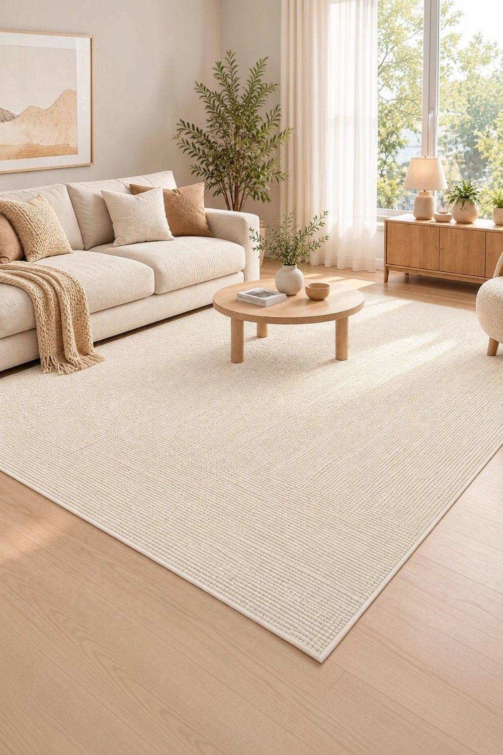 Alfombra Sisal 200 X300 Cm Color Crema-1