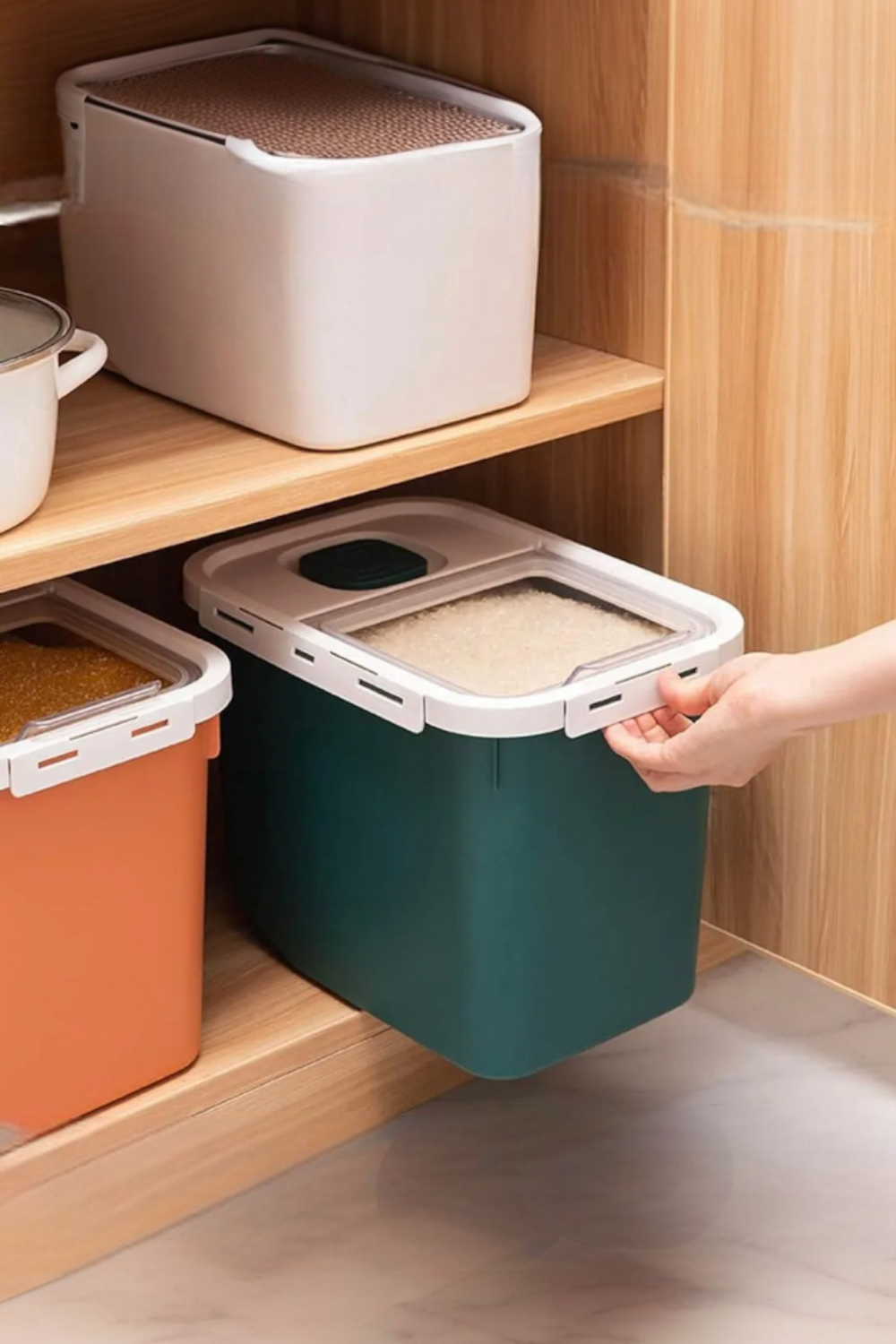 Contenedor De Alimentos Hermético Con Cuchara-2