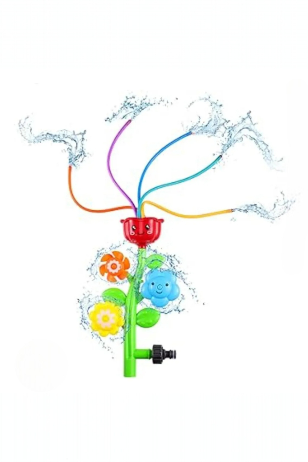Rociador Agua Para Niños Juguete Flores Césped Jardín Patio-2
