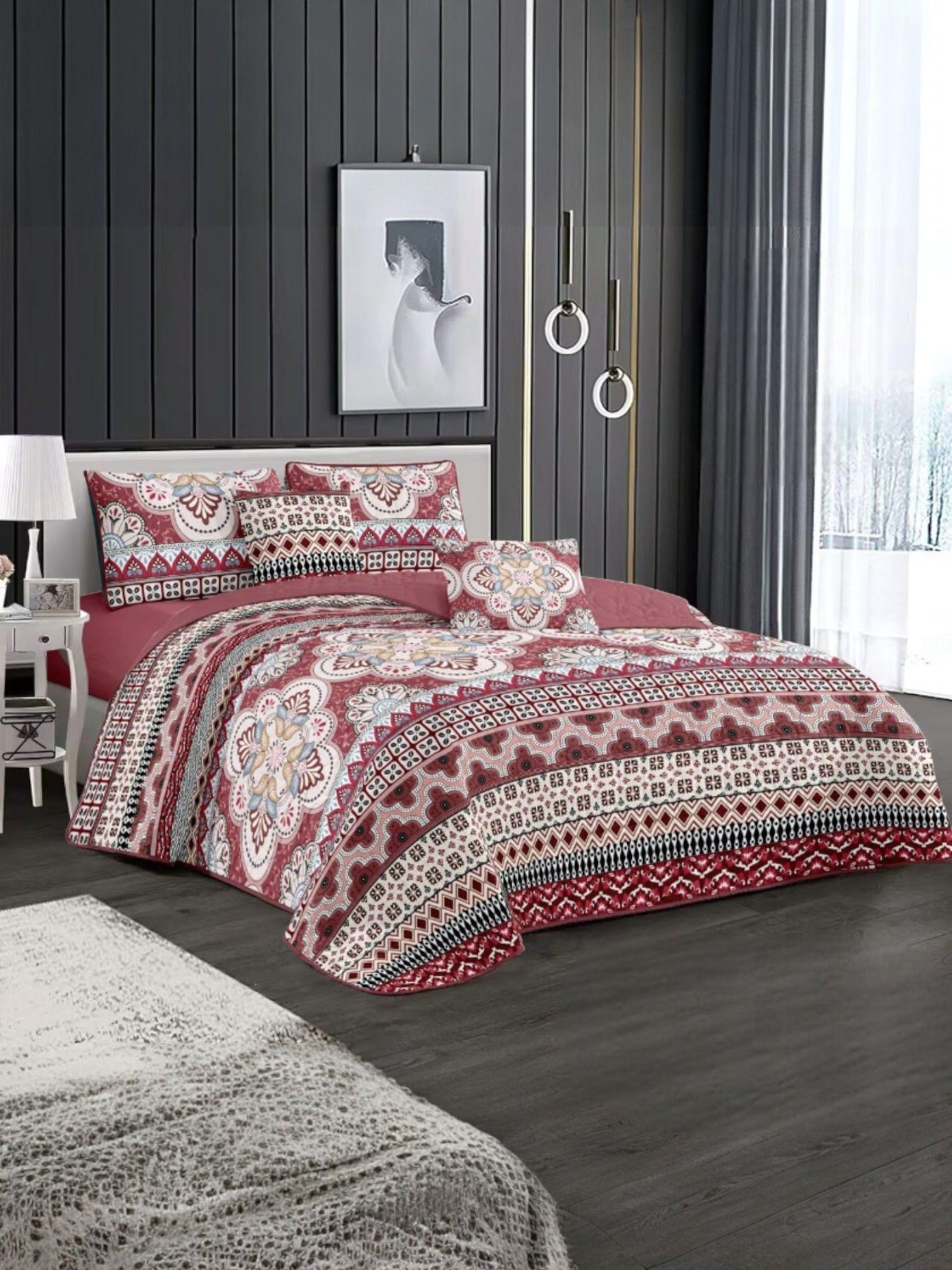 CUBRECAMA QUILT DE VERANO TF CON DISEÑO 2 PLAZAS 36-1
