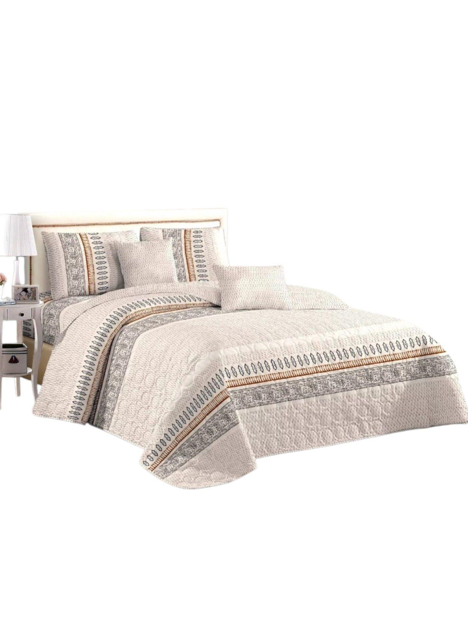 CUBRECAMA QUILT DE VERANO CON DISEÑO TF KING 24-0