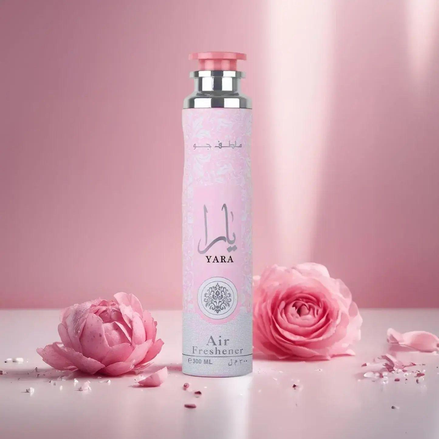 Desodorante Ambiental Lattafa Yara 300 ML Mujer| Frutas Rojas y Almizcle-2