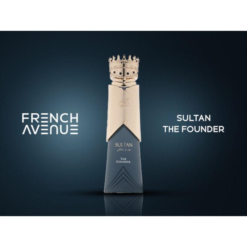 Perfume French Avenue Sultan The Founder EDP 80ml Unisex – Aroma oriental oud y ámbar-3