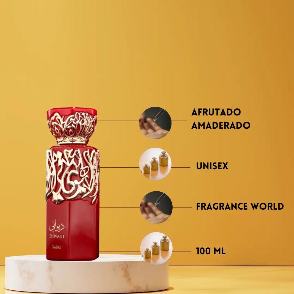 Perfume French Avenue Diwani Rabat EDP 100ml Unisex – Aroma vainilla e incienso-2
