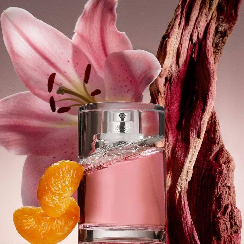 Perfume Hugo Boss Femme EDP 75ml Mujer – Fragancia floral con orquídea y durazno-2