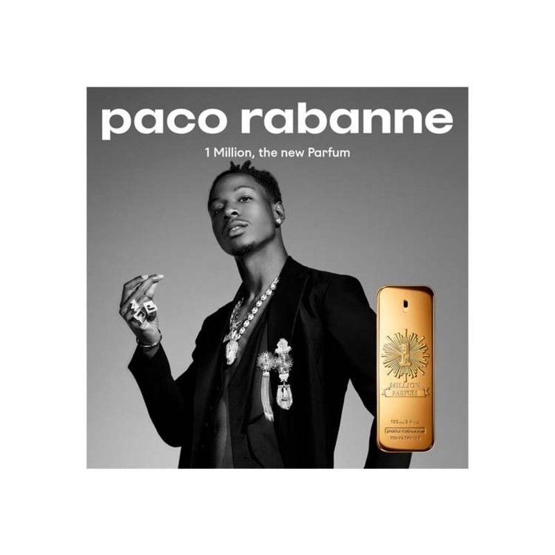 Perfume Paco Rabanne One Million Parfum EDP 100ml Hombre – Fragancia cálida con cuero y ámbar-3