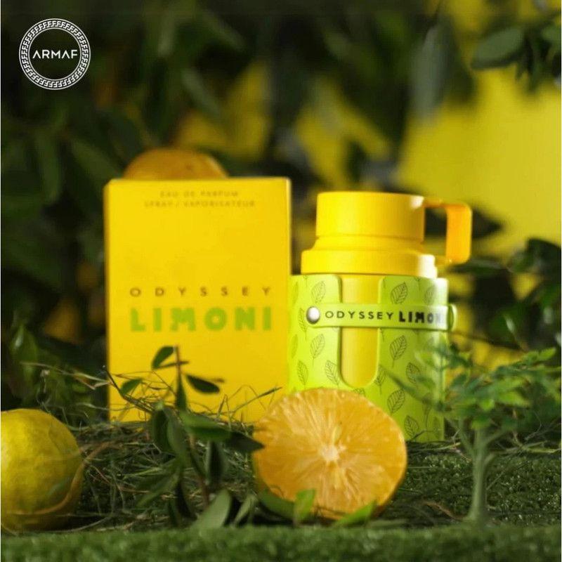 Perfume Armaf Odyssey Limoni Fresh EDP 100ml Unisex – Fragancia cítrica con limón y lavanda-2