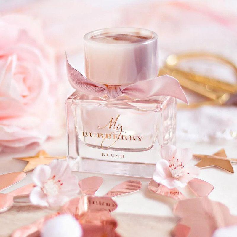 Perfume Burberry My Burberry Blush EDP 90ml Mujer – Aroma floral de rosa y granada-2