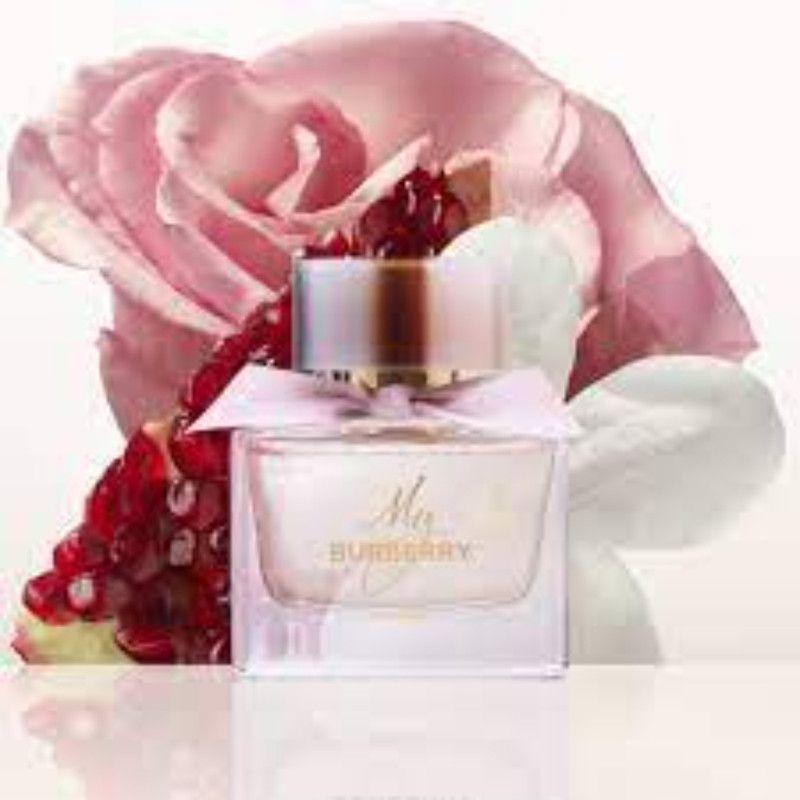 Perfume Burberry My Burberry Blush EDP 90ml Mujer – Aroma floral de rosa y granada-3