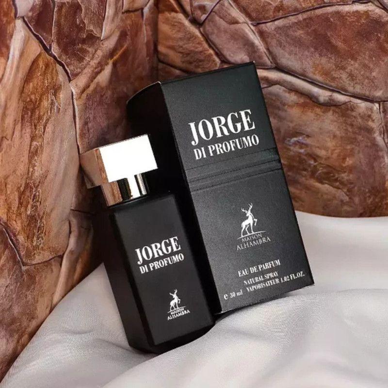 Perfume Maison Alhambra Jorge Di Profumo EDP 30ml Hombre – Fragancia amaderada ámbar y cedro-2