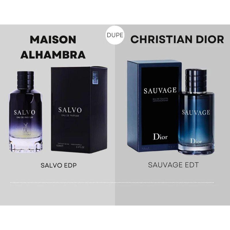 Perfume Maison Alhambra Salvo EDP 100ml Hombre – Aroma amaderado bergamota y ambroxan-2
