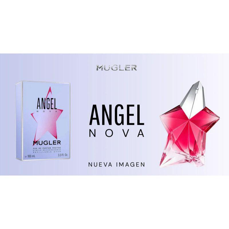 Perfume Thierry Mugler Angel Nova EDP 100ml Mujer – Fragancia floral frutal con frambuesa y rosa-3