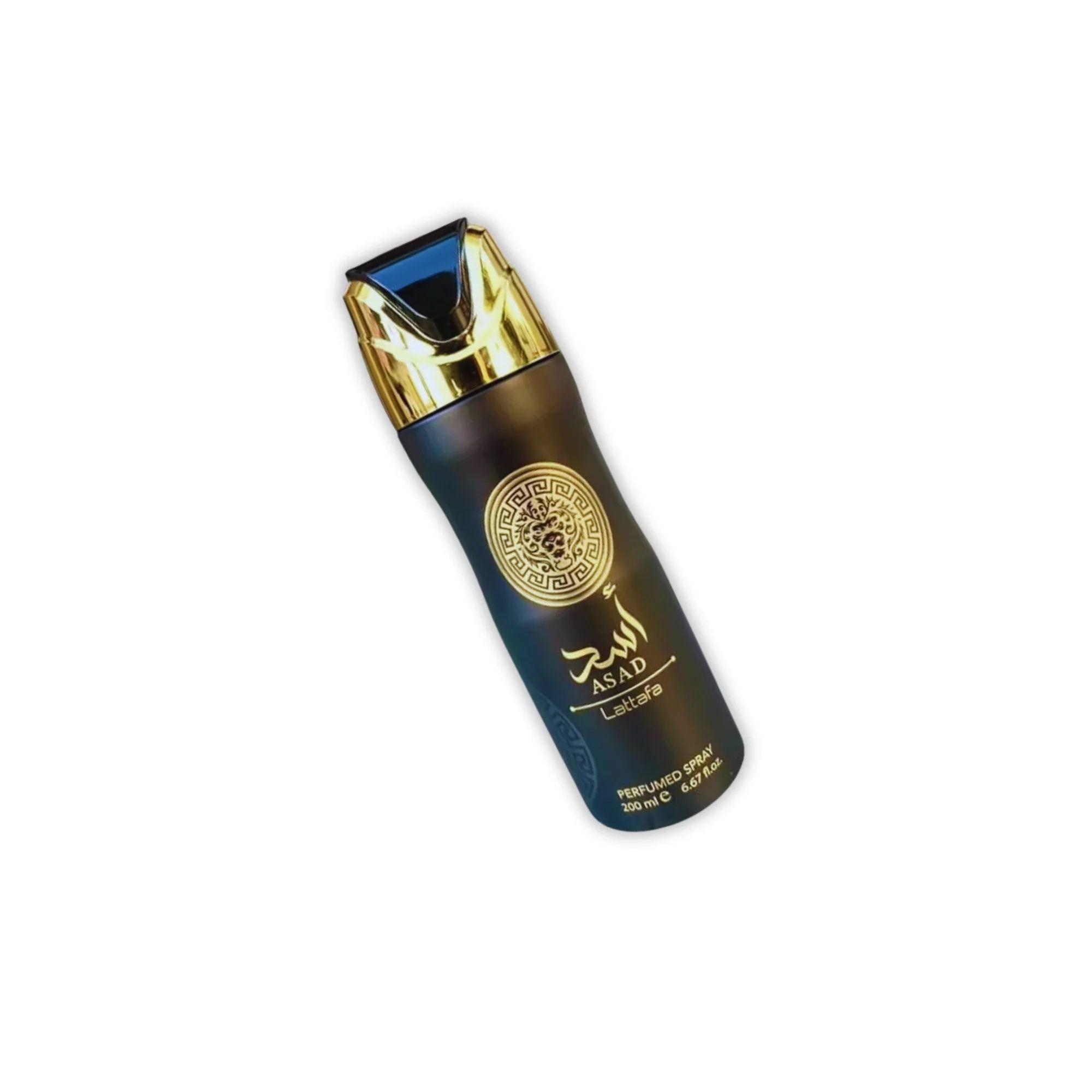 Desodorante Spray Lattafa Asad 200 ML Hombre| Oud, Ambar y Vainilla-2