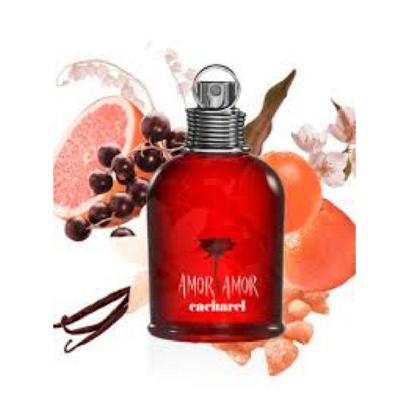 Perfume Cacharel Amor Amor EDP 100ml Mujer – Fragancia oriental con vainilla y mandarina-3