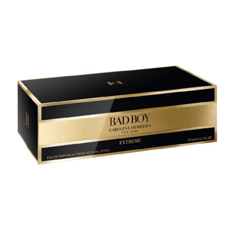 Perfume Carolina Herrera Bad Boy Extreme EDP 150ml Hombre – Aroma intenso de cacao e incienso-3