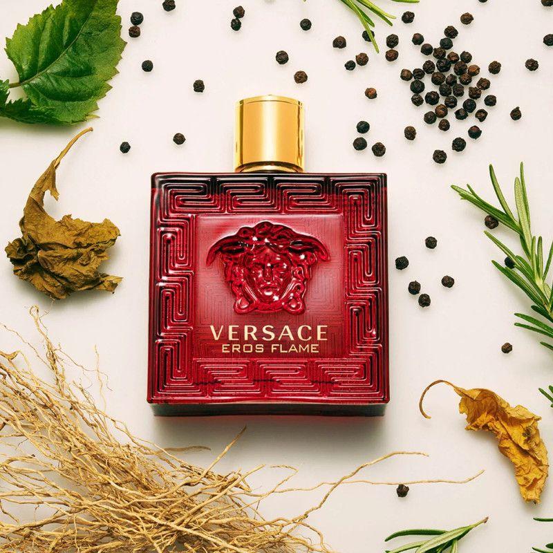 Perfume Versace Eros Flame EDP 100ml Hombre – Fragancia intensa con naranja y cedro-2