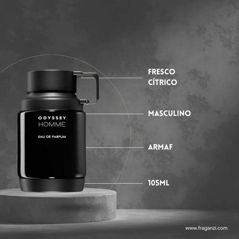 Perfume Armaf Odyssey Homme EDP 60ml Hombre – Fragancia elegante con vainilla e iris-3