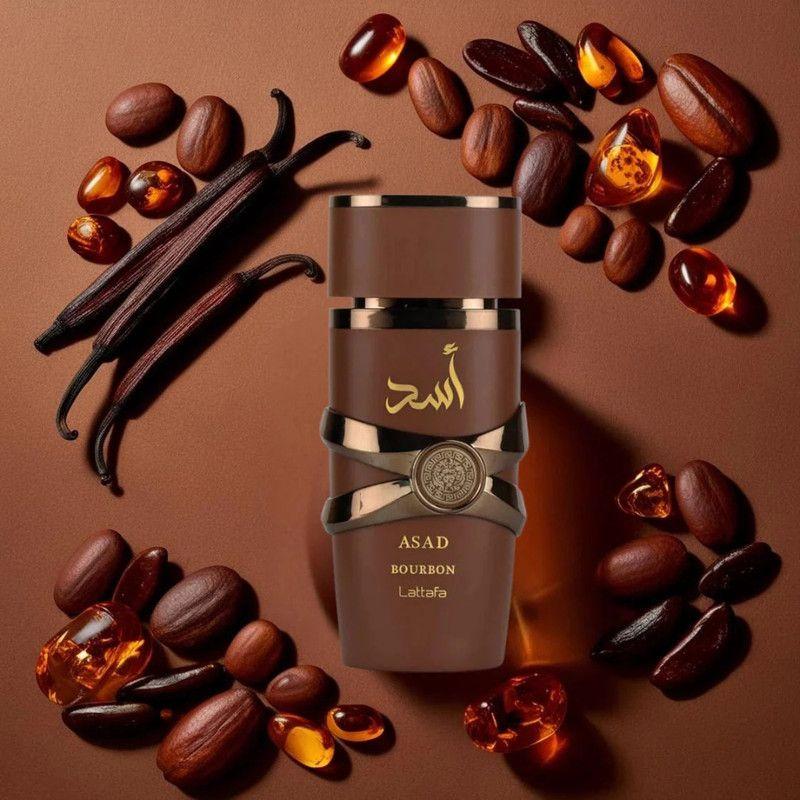 Perfume Lattafa Asad Bourbon EDP 100ml Hombre – Fragancia cálida con vainilla y ámbar-3